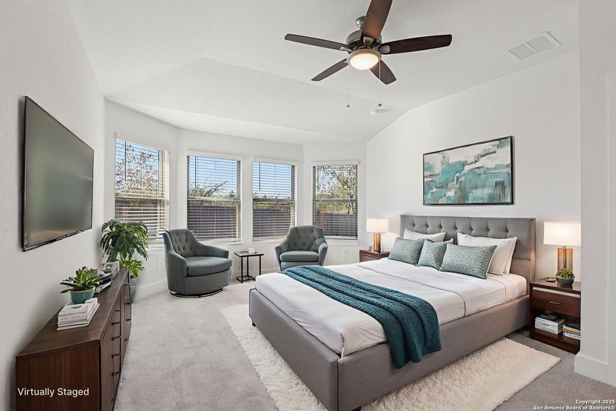 Furnished interior view inside a new home in Comanche Ridge, San Antonio (Image 14).