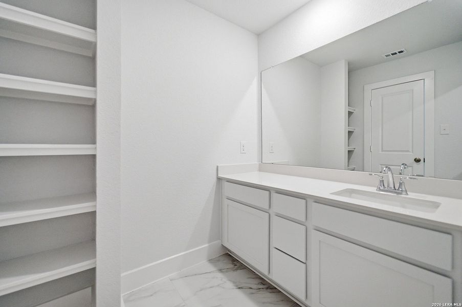 Furnished interior view inside a new home in Hickory Ridge, Elmendorf (Image 10).