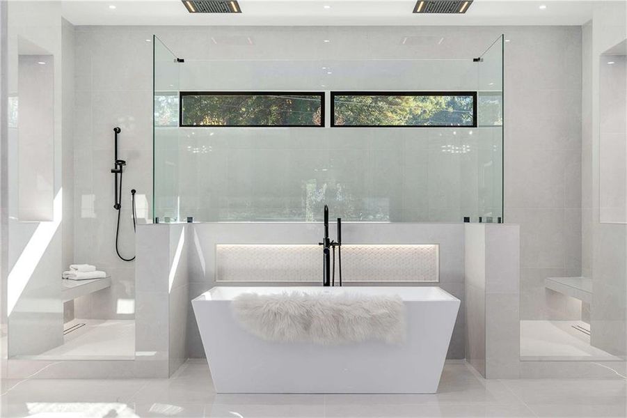 Furnished interior view inside a new home in , Sandy Springs (Image 45). Furnished interior view inside a new home in , Sandy Springs (Image 45).