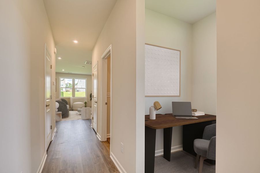 Foyer and Pocket Office