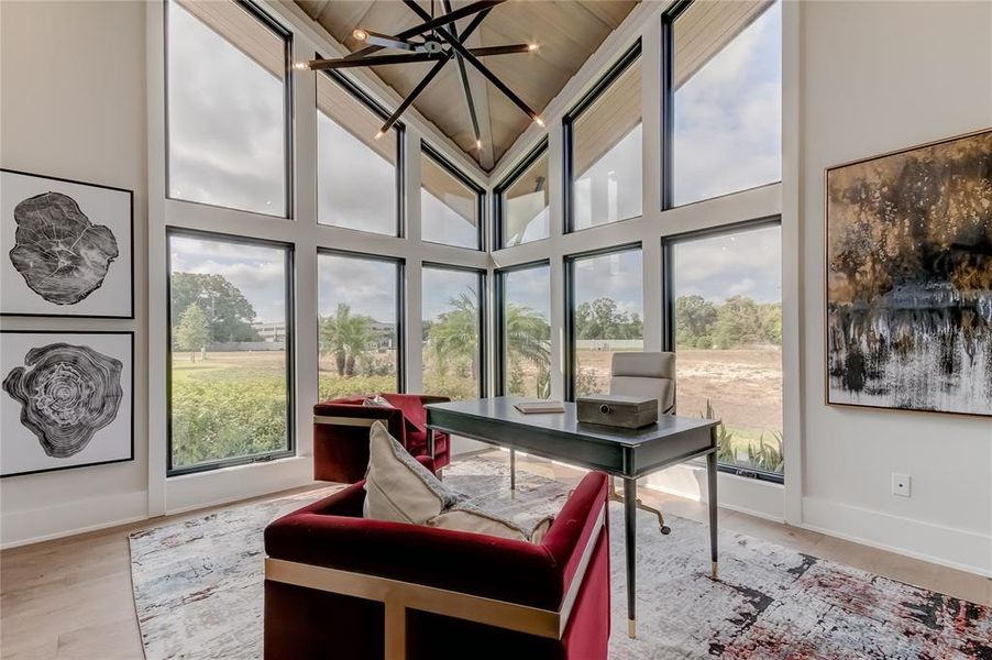 Furnished interior view inside a new home in , Tampa (Image 39). Furnished interior view inside a new home in , Tampa (Image 39).