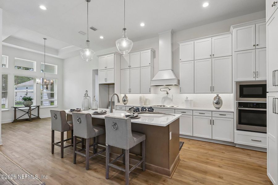 Furnished interior view inside a new home in SilverLeaf, St. Augustine (Image 54).