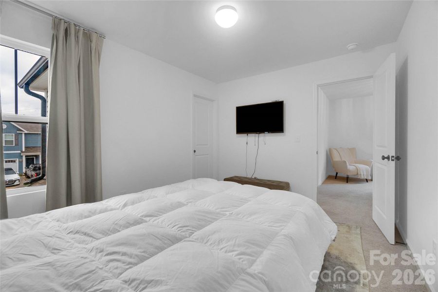 Furnished interior view inside a new home in Aubreywood, Charlotte (Image 32).
