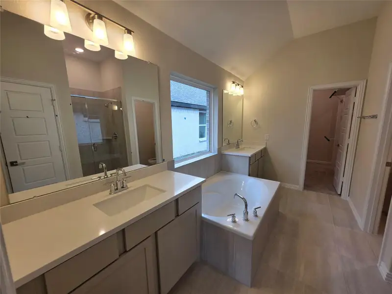 Furnished interior view inside a new home in Aldeana, Bonney (Image 7).