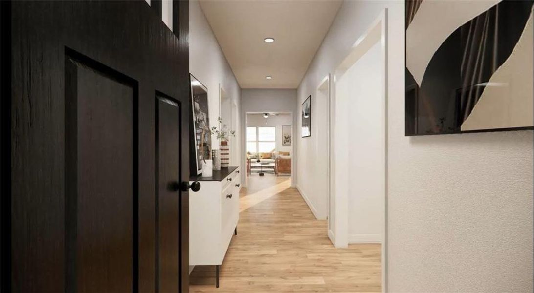 Furnished interior view inside a new home in , Rome (Image 11). Furnished interior view inside a new home in , Rome (Image 11).