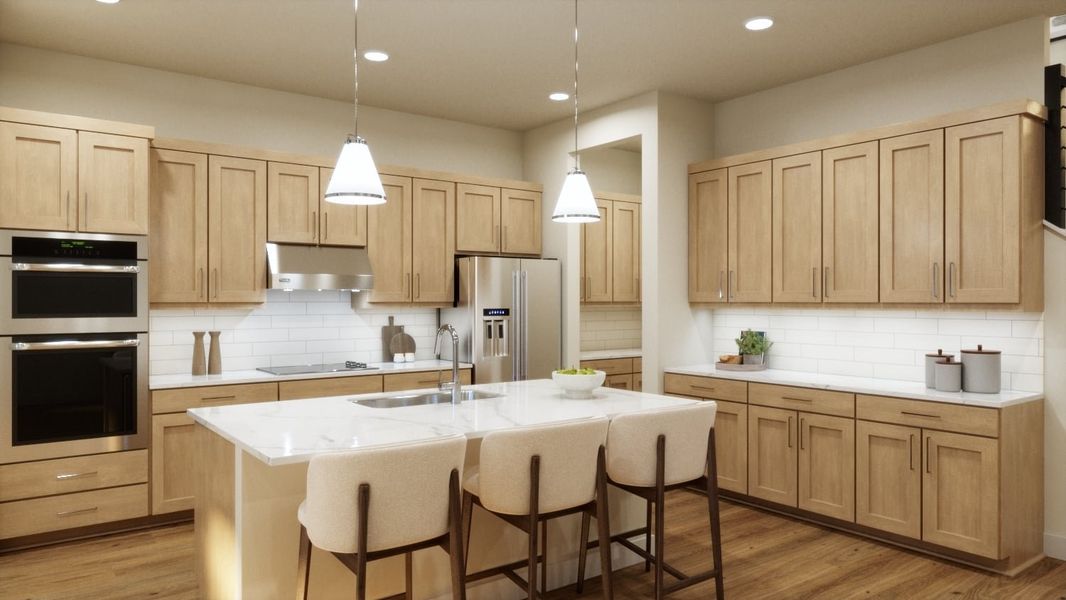 Representative furnished interior of a home built from the 4060 by Risewell Homes in Freedom at Anthem, Kyle (Image 7).