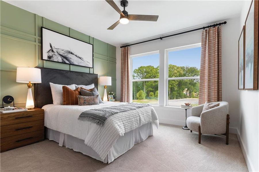 Furnished interior view inside a new home in Havencroft, Woodstock (Image 10).