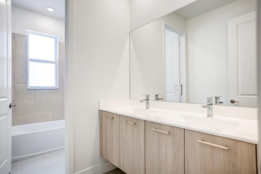 2nd full bath second floor