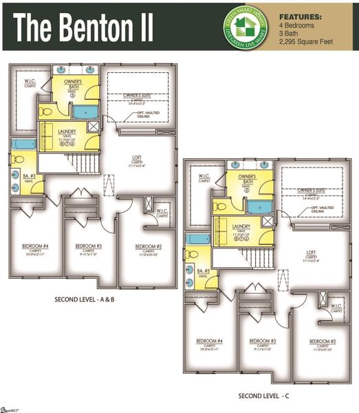 2D floor plan layout of this home in Shiloh Trail, Wellford, SC (Image 5). 2D floor plan layout of this home in Shiloh Trail, Wellford, SC (Image 5).