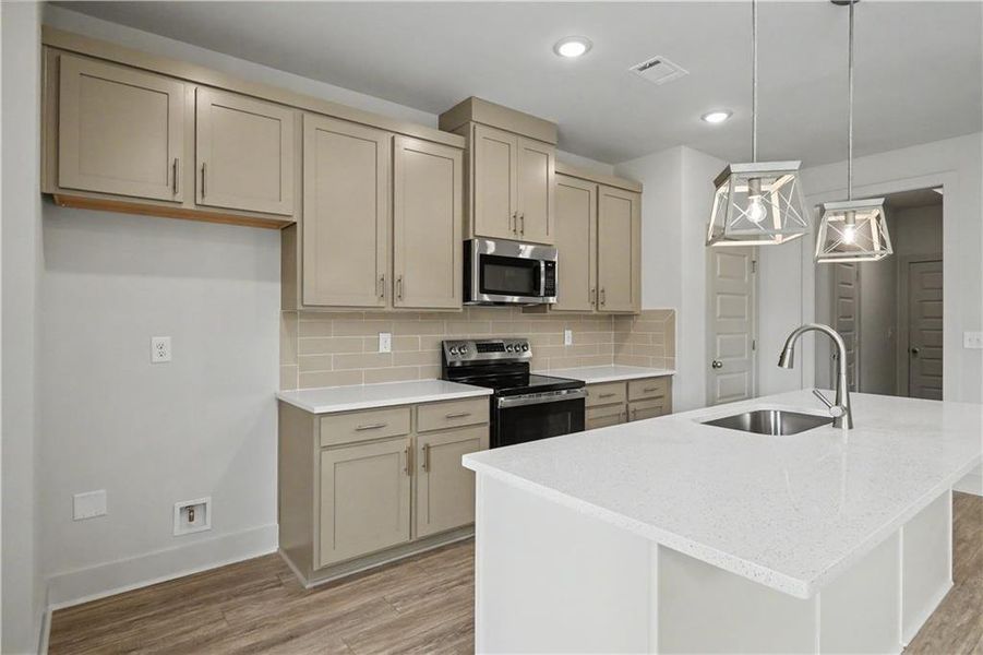 Furnished interior view inside a new home in , Norcross (Image 10). Furnished interior view inside a new home in , Norcross (Image 10).