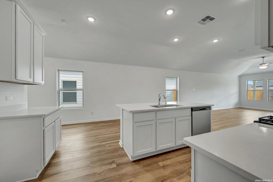 Furnished interior view inside a new home in Winding Brook, San Antonio (Image 15).