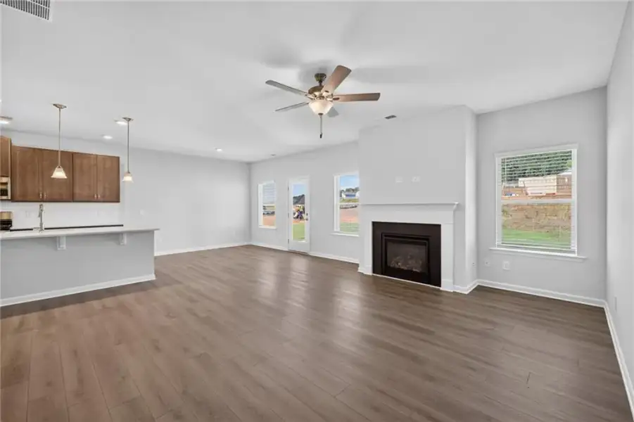 Spacious, unfurnished interior of a new home in The Stiles, Cartersville (Image 26). Spacious, unfurnished interior of a new home in The Stiles, Cartersville (Image 26).