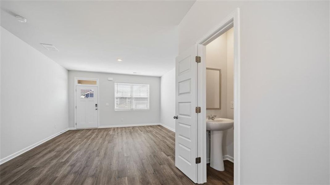Spacious, unfurnished interior of a new home in Willowbrook, Winder (Image 13). Spacious, unfurnished interior of a new home in Willowbrook, Winder (Image 13).