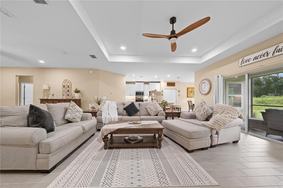 Furnished interior view inside a new home in Trailhead Landing, Alachua (Image 7).