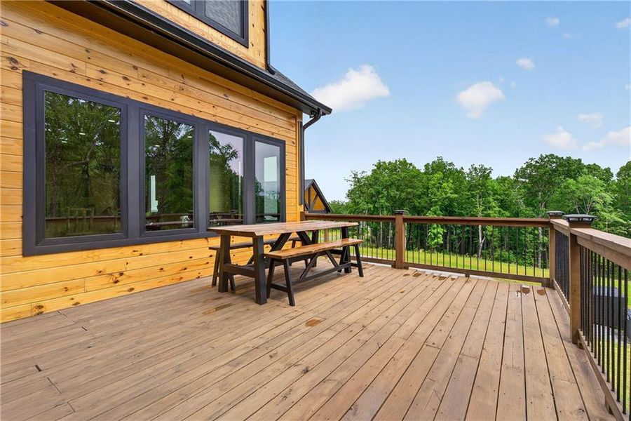 Exterior details and patio area of a home in , Talking Rock (Image 25). Exterior details and patio area of a home in , Talking Rock (Image 25).