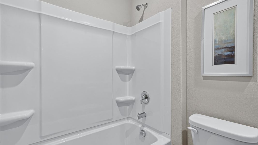 Representative interior finishes for a home built from the Kingston by D.R. Horton in Saratoga, Granbury (Image 21). Representative interior finishes for a home built from the Kingston by D.R. Horton in Saratoga, Granbury (Image 21).