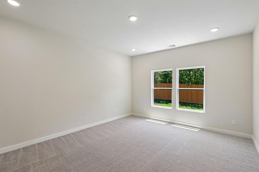 Spacious, unfurnished interior of a new home in Sperling Farms, Ferris (Image 33). Spacious, unfurnished interior of a new home in Sperling Farms, Ferris (Image 33).