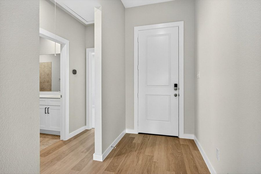 Representative unfurnished interior of a home built from the The Amherst by Lillian Custom Homes in Freeman Farm, Kaufman (Image 20). Representative unfurnished interior of a home built from the The Amherst by Lillian Custom Homes in Freeman Farm, Kaufman (Image 20).