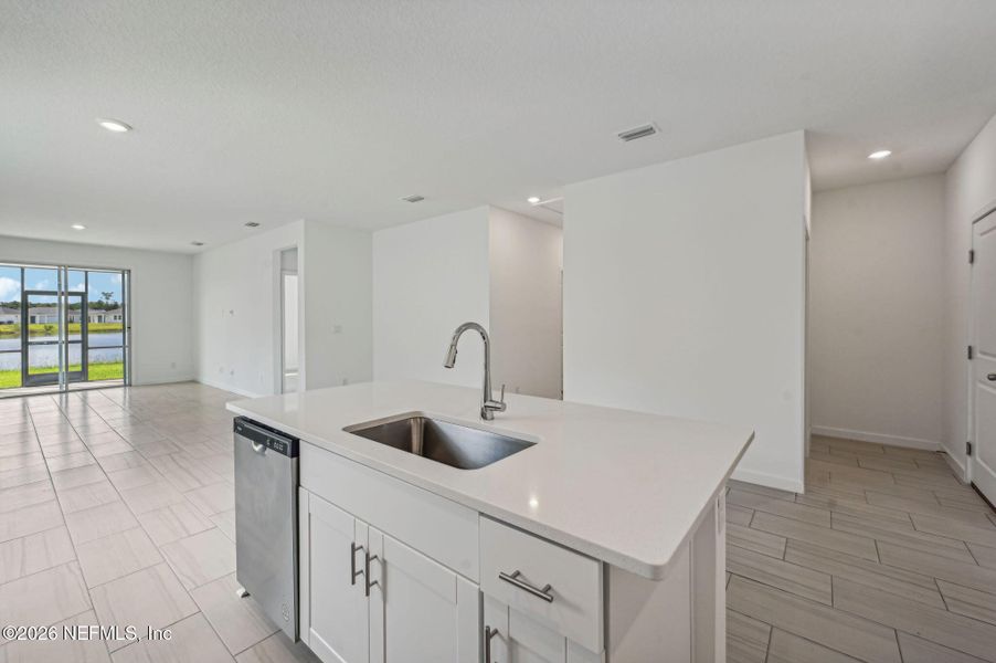 Furnished interior view inside a new home in Lakes at Bella Lago - Signature Series, Green Cove Springs (Image 7).