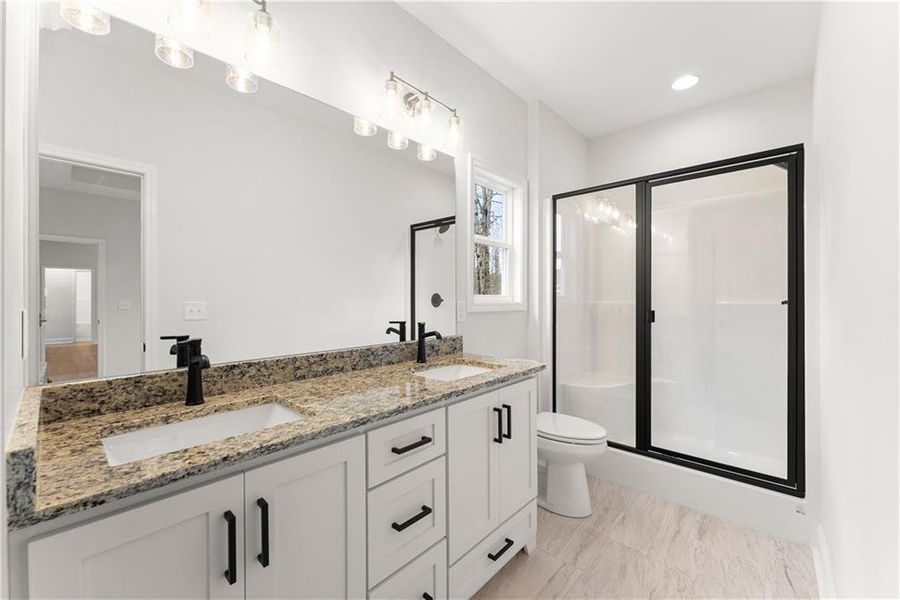 Furnished interior view inside a new home in , Cleveland (Image 9).