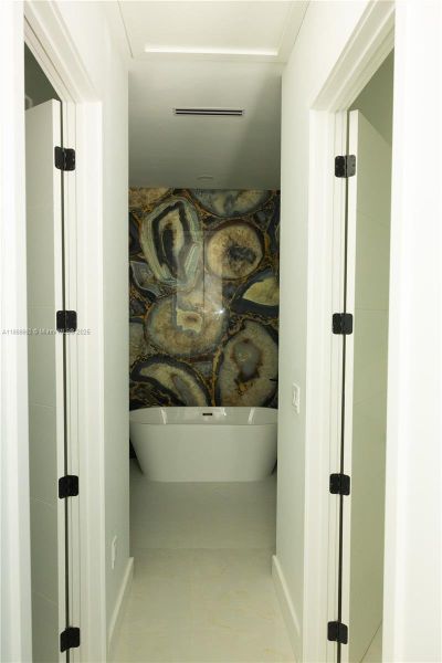 Furnished interior view inside a new home in , Miami (Image 4).