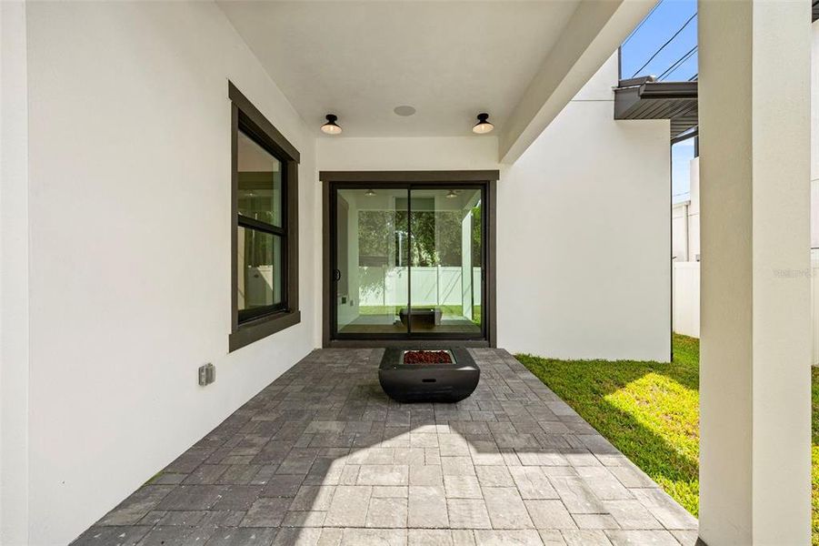 Exterior details and patio area of a home in , Tampa (Image 31). Exterior details and patio area of a home in , Tampa (Image 31).
