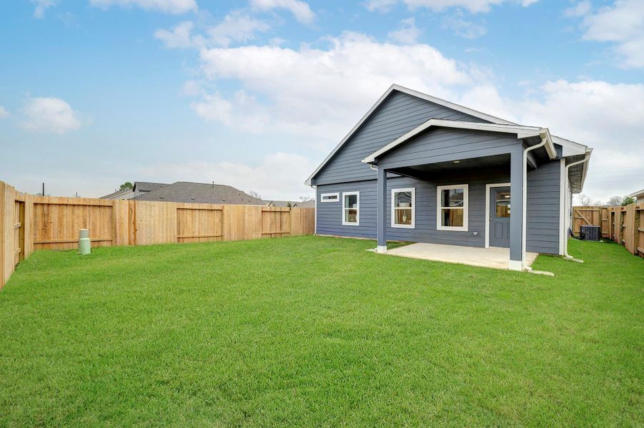 Rear Yard Rear Yard