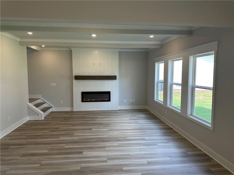 Spacious, unfurnished interior of a new home in Rosewood Lake Estates, Hoschton (Image 93).