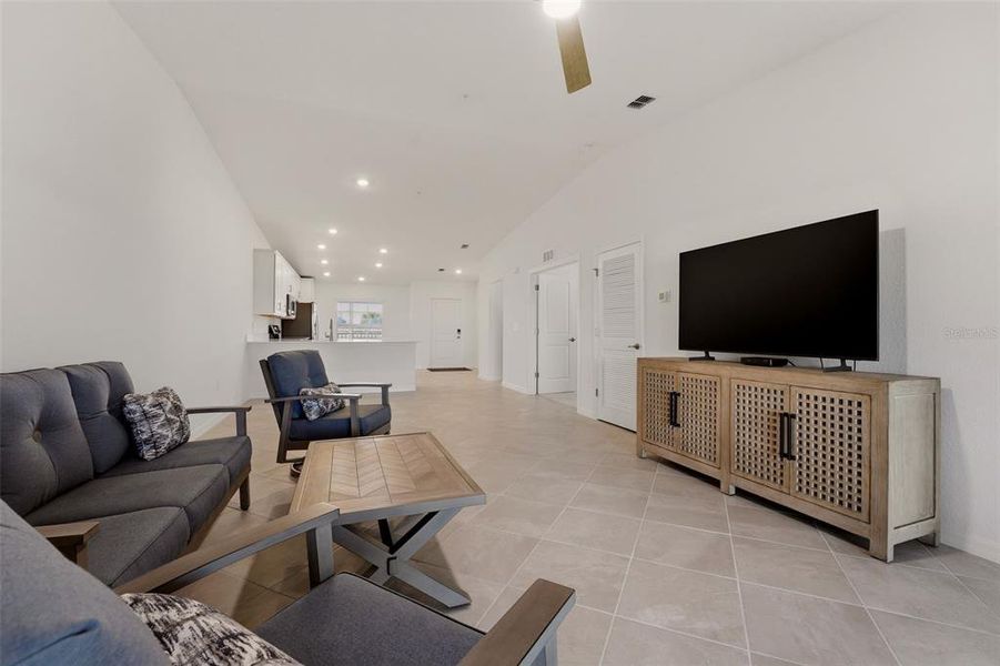 Furnished interior view inside a new home in , Venice (Image 11).