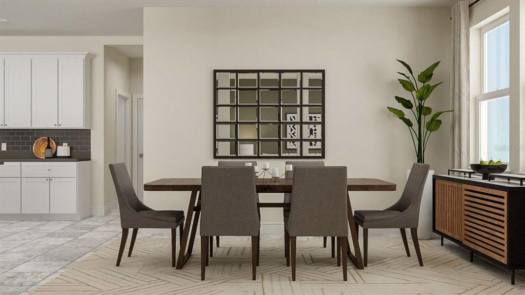 Furnished interior view inside a new home in Providence, Davenport (Image 4).