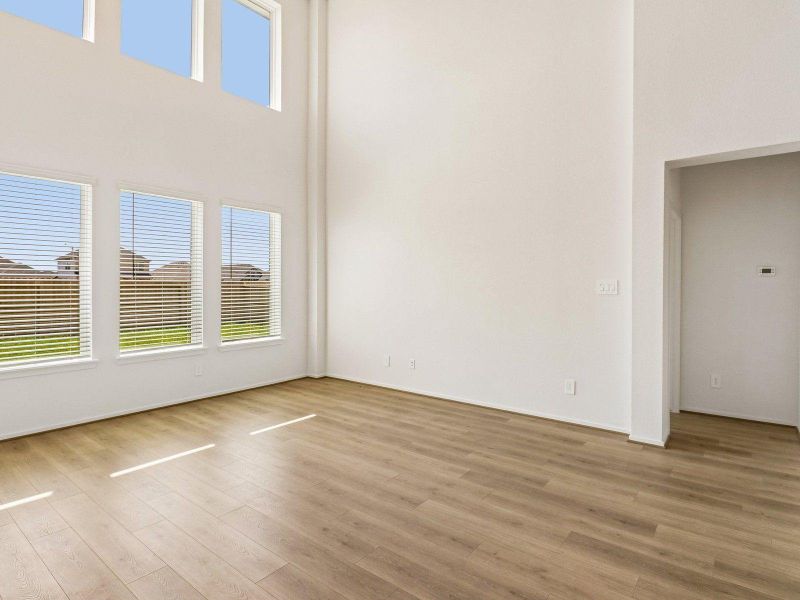 Spacious, unfurnished interior of a new home in Riviera Pines - Classic Series, Huffman (Image 30). Spacious, unfurnished interior of a new home in Riviera Pines - Classic Series, Huffman (Image 30).
