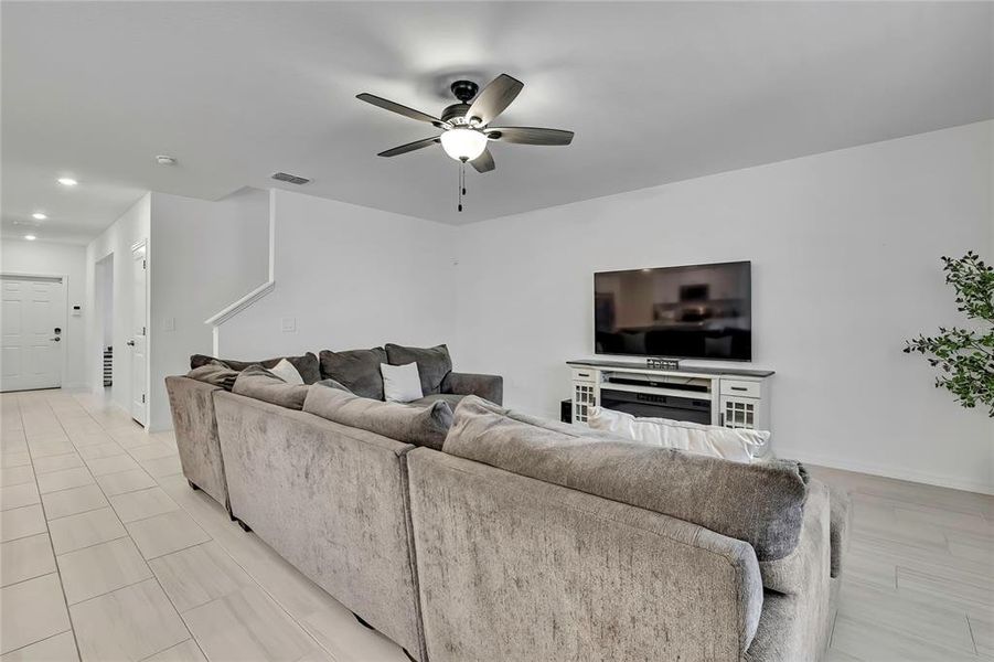 Furnished interior view inside a new home in Angeline: The Estates, Land O' Lakes (Image 21).