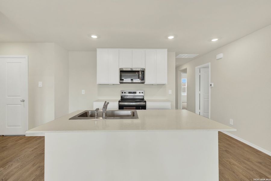 Furnished interior view inside a new home in Ladera, Luling (Image 3). Furnished interior view inside a new home in Ladera, Luling (Image 3).