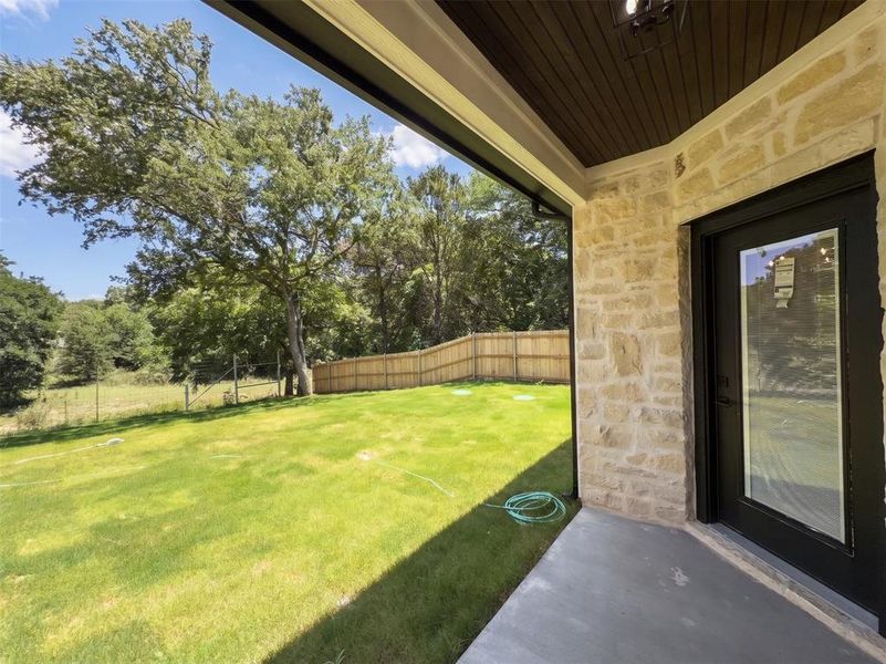 Exterior details and patio area of a home in , Granbury (Image 23). Exterior details and patio area of a home in , Granbury (Image 23).