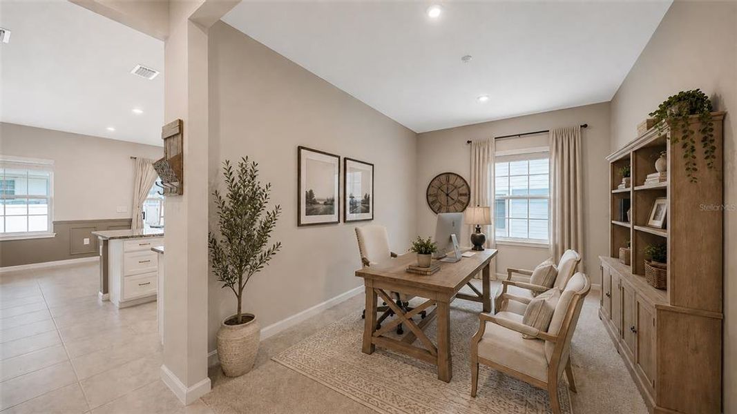 Furnished interior view inside a new home in , Bradenton (Image 13).