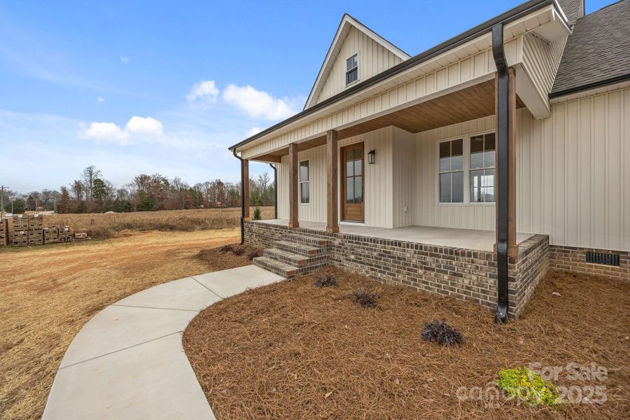 Exterior details and patio area of a home in , China Grove (Image 4). Exterior details and patio area of a home in , China Grove (Image 4).
