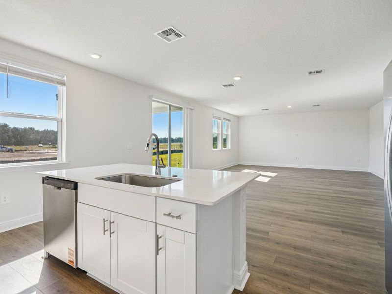 Furnished interior view inside a new home in The Reserve at Twin Lakes, St. Cloud (Image 4).