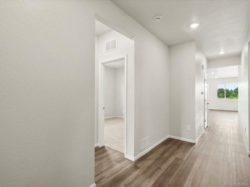 Spacious, unfurnished interior of a new home in Poudre Heights: The Lakes Collection, Windsor (Image 14).