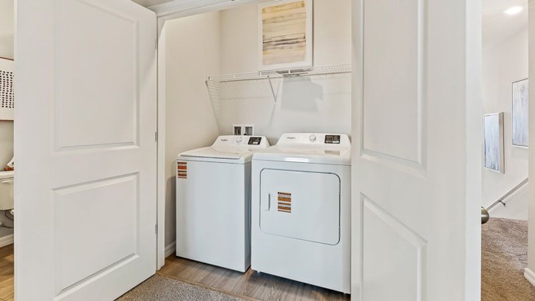 Representative furnished interior of a home built from the Pearson B by D.R. Horton in Townes at Island Lake, Pinellas Park (Image 17).