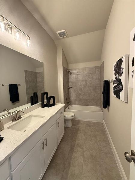 Furnished interior view inside a new home in , Godley (Image 24).