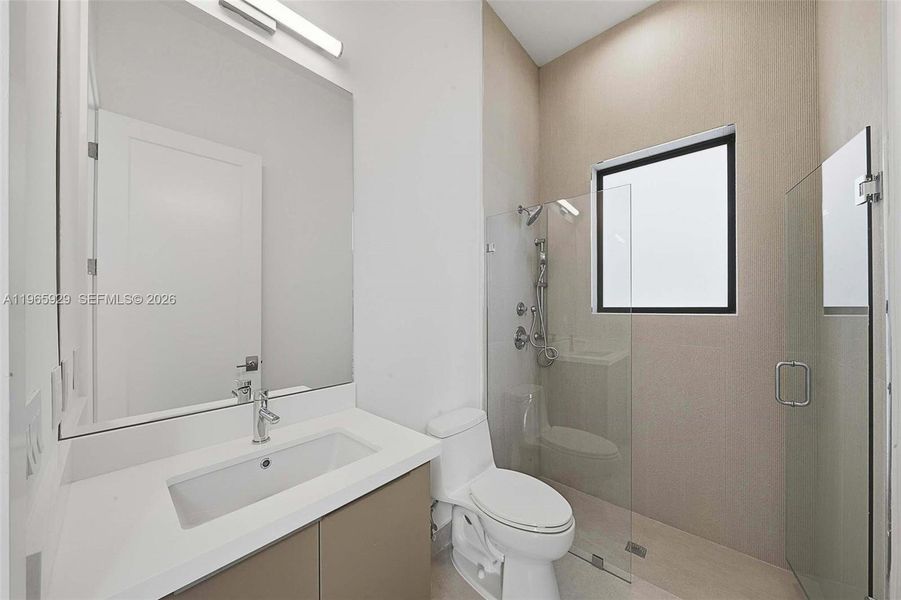 Furnished interior view inside a new home in , Hollywood (Image 18).