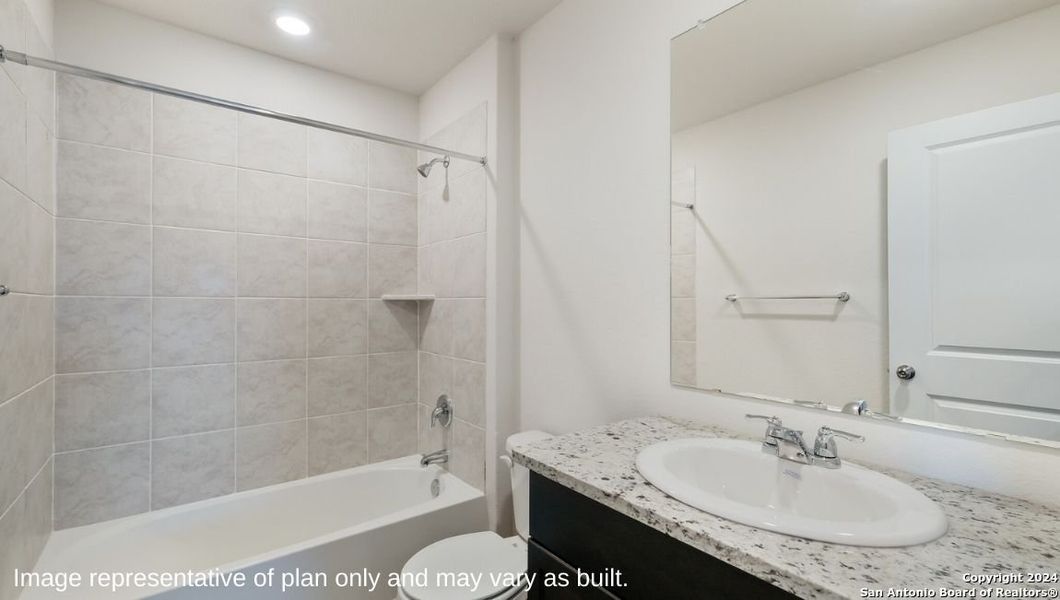 Furnished interior view inside a new home in Langdon, San Antonio (Image 3).