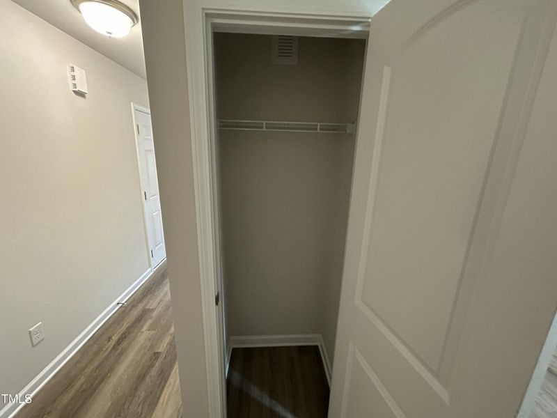 Foyer closet