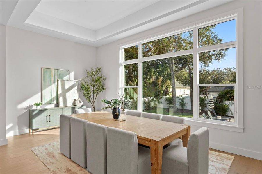 Furnished interior view inside a new home in , Tampa (Image 43). Furnished interior view inside a new home in , Tampa (Image 43).