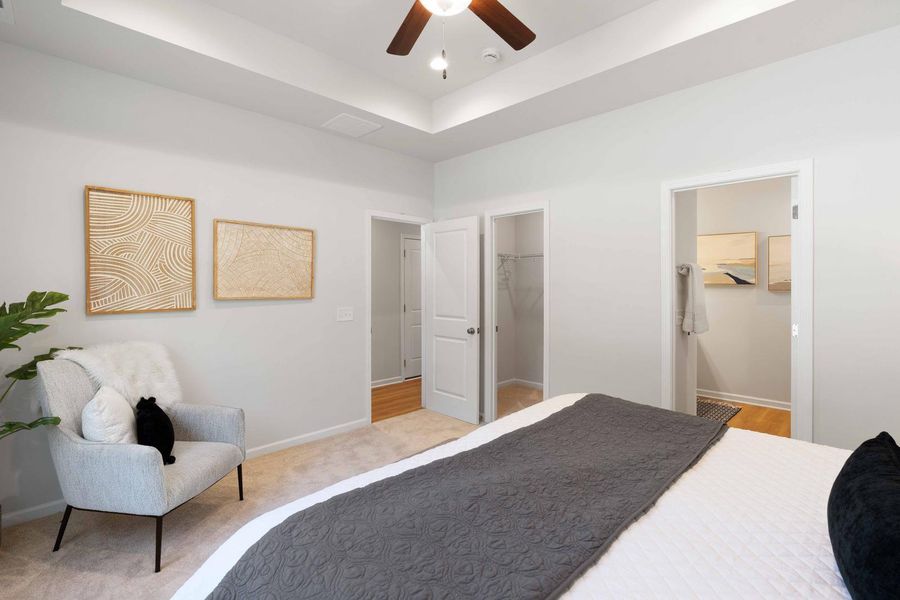 Furnished interior view inside a new home in , North Charleston (Image 3).