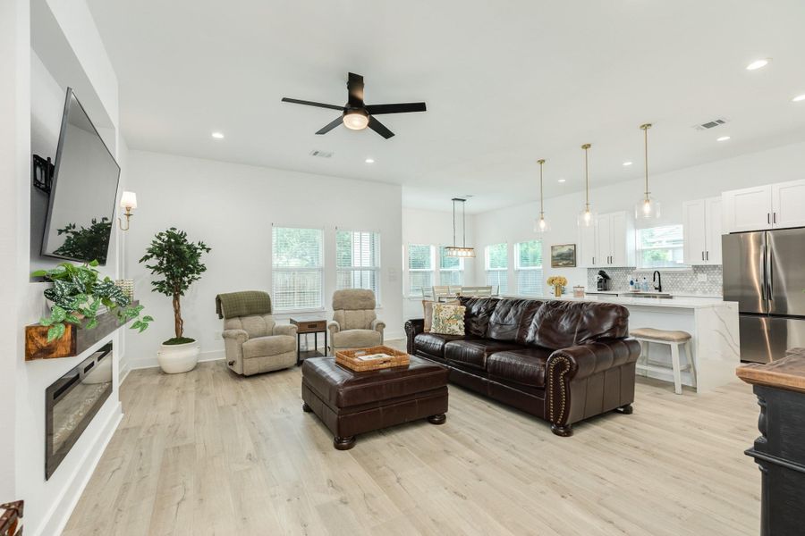Furnished interior view inside a new home in , West Columbia (Image 6).