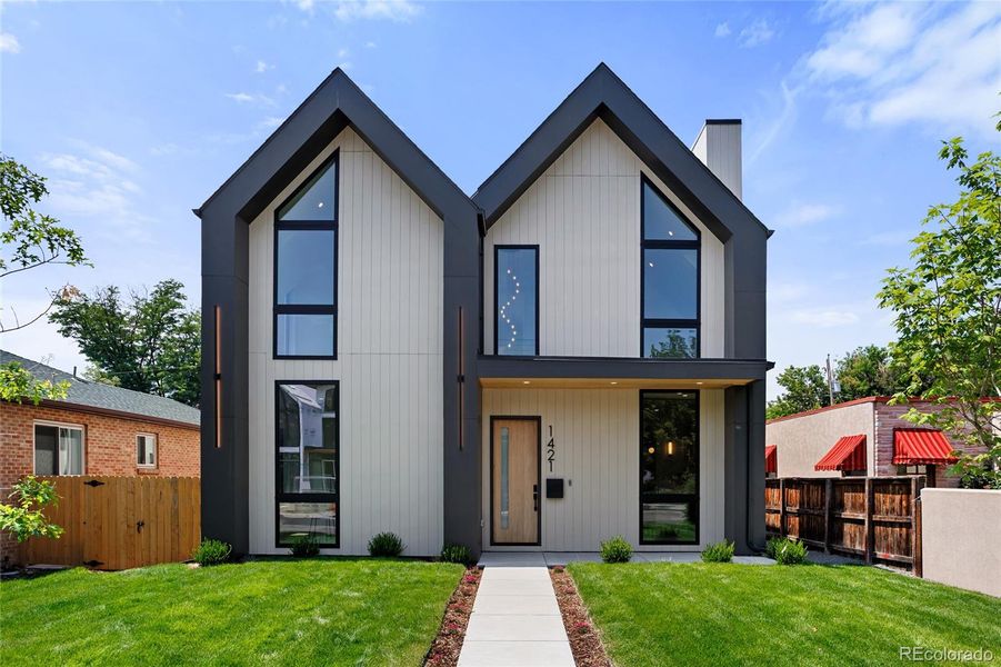 Front exterior of a new home in , Denver, CO, highlighting curb appeal (Image 28).