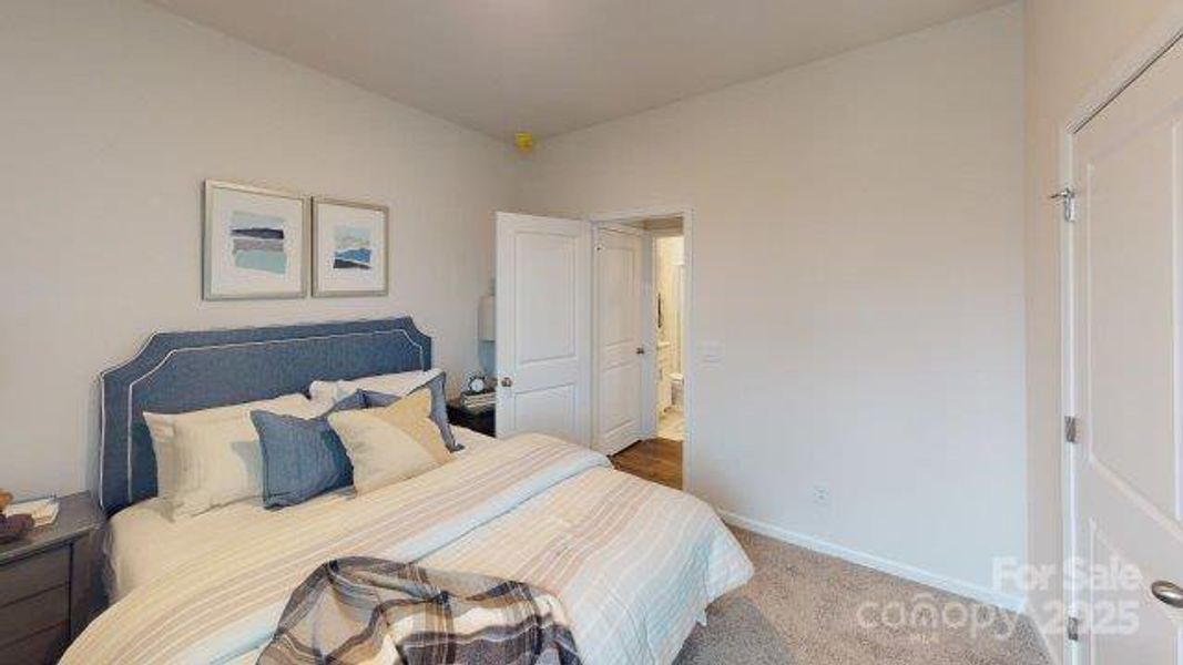 Furnished interior view inside a new home in Falls at Hickory, Hickory (Image 27).