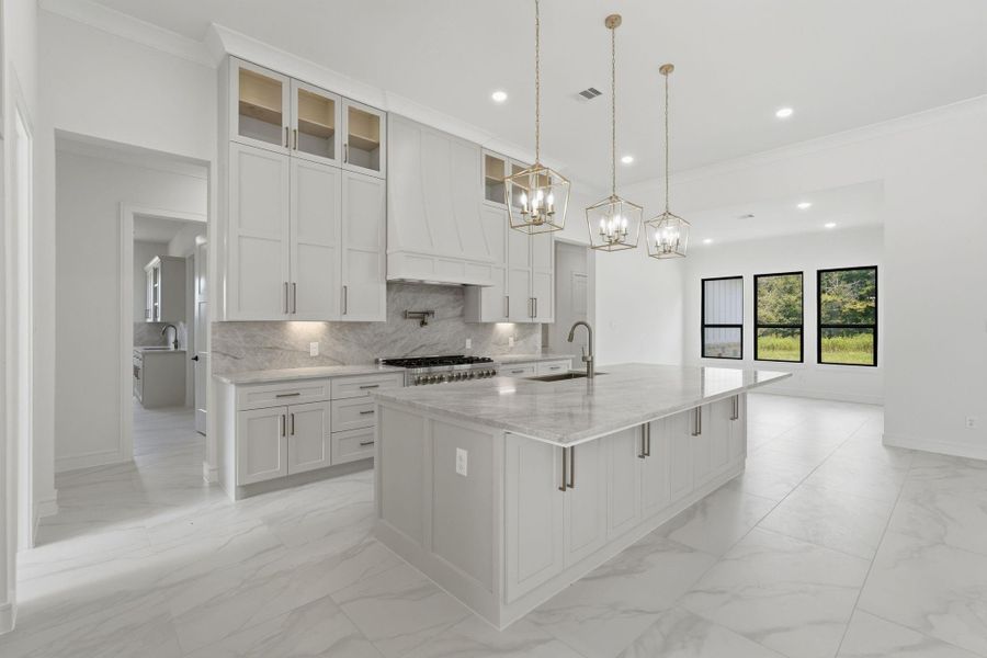 Furnished interior view inside a new home in , Willis (Image 34).