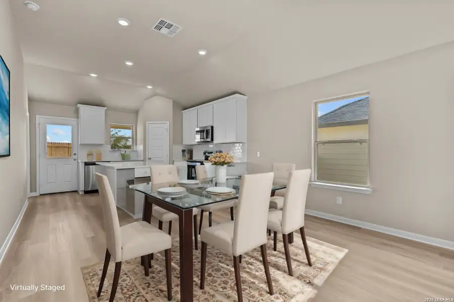 Furnished interior view inside a new home in Park Place, New Braunfels (Image 8).